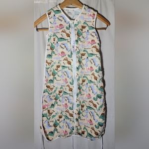 Lictin Baby Sleep Sack Dinosaur 42” Swaddle Infant Dino Security Yellow Sleeper